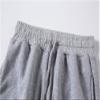 Dninmim Men Trousers Sweatpants Workout Running Sporting Clothing Men's Drawstring Full Length Pants Black XL view 4