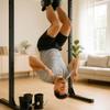 Alomejor Anti-Gravity Inversion Boots, Stainless Steel and NBR Construction, Heavy Duty 330lb Capacity, Padded Ankle Support for Fitness Training view 3