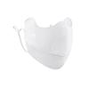 OH! ANY TIME ANY WEAR Sun Protection UPF 50+ UV Face Cover Summer Face Mask Neck Gaiter with Ear Loops SLN3M308 White view 3