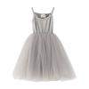 Baby Girls Tutu Dress Toddler Cotton Tutu Dress Infant Tulle Dresses Girl Sleeveless Princess Dress (Grey, 6-7 Years) view 1