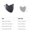 OH! ANY TIME ANY WEAR Sun Protection UPF 50+ UV Face Cover Summer Face Mask Neck Gaiter with Ear Loops SLN3M308 Dark Grey view 3