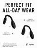 ToughAsNails 2 PCS Low Bridge Fit Replacement Nose Pads Pieces for Oakley Crossrange OO9361/Crossrange R/Crossrange XL/Crossrange Shield Sunglasses Black&Gray view 2