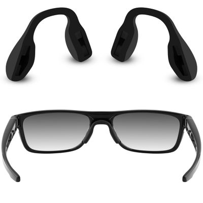 ToughAsNails 2 PCS Standard Fit Replacement Nose Pads Pieces for Oakley Crossrange OO9361/Crossrange R/Crossrange XL/Crossrange Shield Sunglasses Black&Black