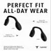 ToughAsNails 2 PCS Standard Fit Replacement Nose Pads Pieces for Oakley Crossrange OO9361/Crossrange R/Crossrange XL/Crossrange Shield Sunglasses Black&Black view 2