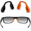 ToughAsNails 2 PCS Standard Fit Replacement Nose Pads Pieces for Oakley Crossrange OO9361/Crossrange R/Crossrange XL/Crossrange Shield Sunglasses Black&Orange view 1