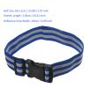 M METERXITY Reflective Belt Bands - High Visibility Safety Reflector Tape Gear, Apply to Cycling Running Night Walking(26x2 Inch, Blue) view 4