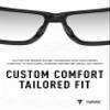 ToughAsNails 2 PCS Standard Fit Replacement Nose Pads Pieces for Oakley Split Time OO4129|Split Shot OO9416 Sunglasses Black&Green view 4