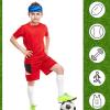 Haull Boys' Athletic Sweatbands - Elastic Hairbands for Sports like Football, Basketball (Camouflage) view 4