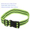 M METERXITY Reflective Belt Bands - High Visibility Safety Reflector Tape Gear, Apply to Cycling Running Night Walking(26x2 Inch, Green) view 4