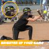 Crtiin 200 Pcs Baseball Softball Stickers 8 Sheets Self Adhesive Softball Award Decals Gifts for Boys Girls Helmet Stickers Accessories for Baseball, Batting view 4