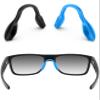ToughAsNails 2 PCS Standard Fit Replacement Nose Pads Pieces for Oakley Crossrange OO9361/Crossrange R/Crossrange XL/Crossrange Shield Sunglasses Black&Blue view 1