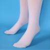 YiZYiF Women's Shimmery Oil Shiny Footed Thigh High Sheer Hold Up Pantyhose Stockings Tights White A One Size view 3