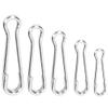 20pcs/Bag Hawaii Clips Stainless Steel Pin Fast Link Clip Fishing Tackle Accessories, Powerful Interlock Clips for Fishing(6#3) view 2