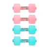 2Pcs W ter Filled Dumbbells Weight, djust ble for Home Office Gym Exercise, Body Sh Conduct Equipment for Strength Tr ining() view 1