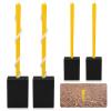 Deekin 4 Pcs Base Plugs Anchor Base Plugs Baseball Field Maintenance Equipment Baseball Accessories for Ball Field (Yellow, 4 Pcs) view 1