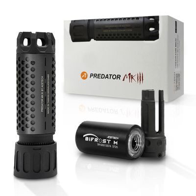 ACETECH Airsoft Riffle Tracer Unit Predator MKIII Glow in The Dark BB LED Lighting Effect (RGB/Rainbow, Black)