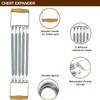Saini Medicos Chest Pull Expander, Chest Expander Exerciser, 5 Spring Expander, (Multicolor) view 3