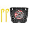 Basket, Outdoor Scooter Cute Front Basket Cycle Shopping Holder for Children Kids (Black)