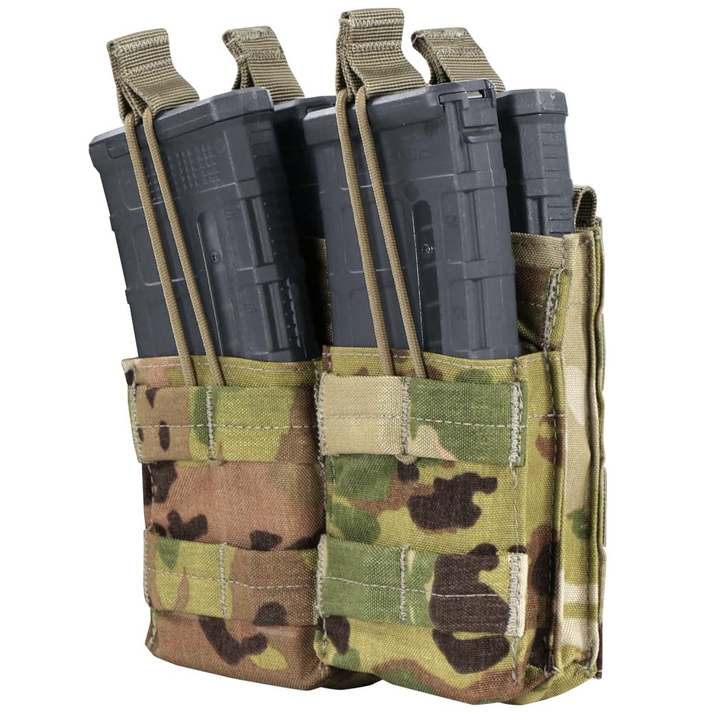 Condor Elite MA43-800 Double Stacker M4 Mag Pouch Scorpion