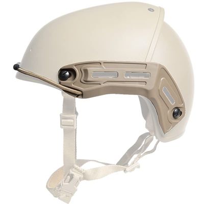 Bifrost Gear MLOK Side Accessory Rails Compatible with Crye AirFrame Helmets (Tan)
