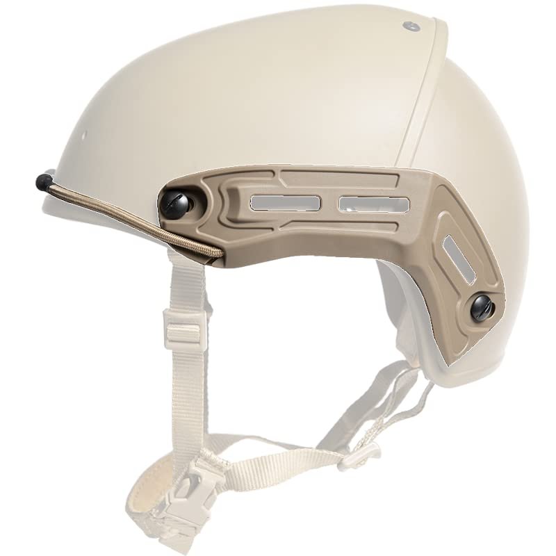 Bifrost Gear MLOK Side Accessory Rails Compatible with Crye AirFrame Helmets (Tan)