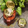 Personalized Compass Engraved Compass Brass Compass Valentine's Day Gifts Father's Day Mother's Day Custom Gift Brass Compass Gift for Graduation Anniversary Baptism Retirement Gift for Men Women view 1