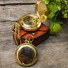 Personalized Compass Engraved Compass Brass Compass Valentine's Day Gifts Father's Day Mother's Day Custom Gift Brass Compass Gift for Graduation Anniversary Baptism Retirement Gift for Men Women view 3