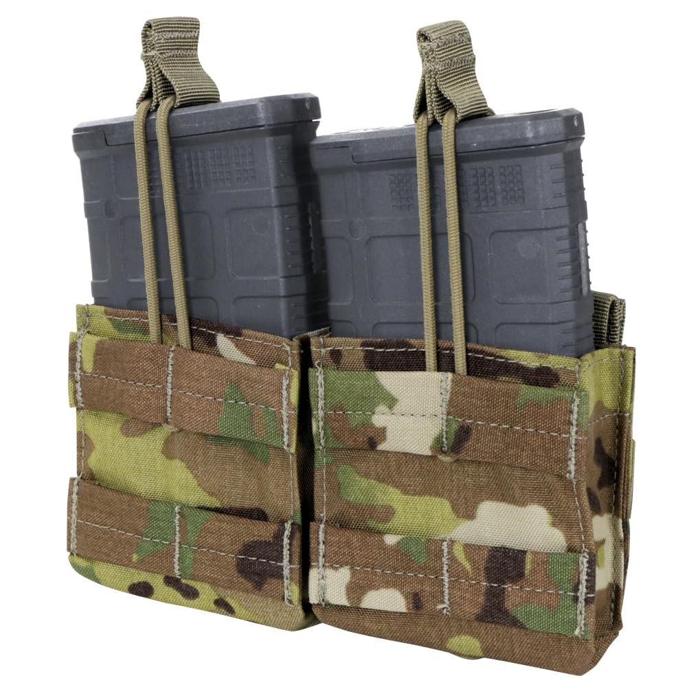 Condor Elite MA24-800 Double M14 Open Top Mag Pouch Scorpion