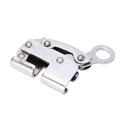 VBESTLIFE Fall Protection Rope Grab, Alloy Steel Self-Locking Device with Spring Mechanism for Rock Climbing Fire Rescue Industrial Safety Equipment