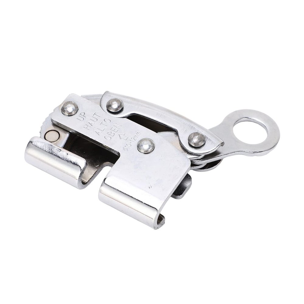 VBESTLIFE Fall Protection Rope Grab, Alloy Steel Self-Locking Device with Spring Mechanism for Rock Climbing Fire Rescue Industrial Safety Equipment
