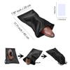 GONGKANGYUAN 4 Pack Shoe Bags for Travel Satin Fabric Shoe Bag with Drawstring for Men Women Travel Protecting Storing Shoes view 2