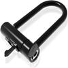 DULASP Bike U-Lock Heavy-Duty U-Shaped Electronic Fingerprint Lock Padlock USB Rechargeable Charging Key for Scooter Bicycle Glass Door U-Lock view 1