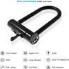 DULASP Bike U-Lock Heavy-Duty U-Shaped Electronic Fingerprint Lock Padlock USB Rechargeable Charging Key for Scooter Bicycle Glass Door U-Lock view 2