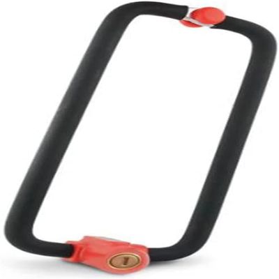 DULASP Anti-Theft Lock Bicycle Locks Bicycle Helmet Lock Bike U Lock with Combination Bicycle Locks High Security Children's Bicycle Lock Bicycle U-Shaped Lock