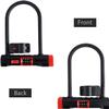 DULASP Bike U-Lock Password Code Bicycle U Lock Anti-Theft Road Bike Motorcycle Bike U Lock Steel Safety Heavy Duty Bicycle U-Locks U-Lock view 2
