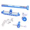 Recurve Bow Sight Archery Sights Aluminum Sight for Hunting Target Shooting Bow Accessory Blue view 2
