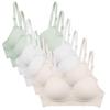 Nubofy Girls Training Bra Teen Kids Sports Bras 8-10 10-12 12-14 14-16 Lightly Padded Adjustable Straps view 1