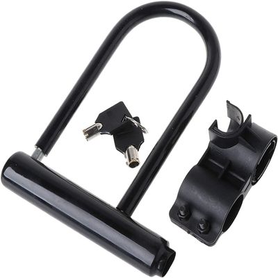 DULASP Bike U-Lock Universal U Lock Bike Bicycle Motorcycle Cycling Scooter Security Steel U-Lock
