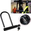 DULASP Bike U-Lock Universal U Lock Bike Bicycle Motorcycle Cycling Scooter Security Steel U-Lock view 2
