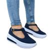 Ladmiple Slip On Sneakers Women Wide Width Size 11 Womens Canvas Shoes Low Top Fashion Sneakers Slip on Walking Shoes Dressy Casual Summer Comfortable Non Slip Platform Flats Loafers view 1