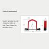 DULASP U Lock for Bicycle U-Lock Bicycle Electric Car Anti-Theft Lock C-Class Lock Core Bike Lock view 3