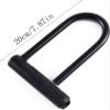 DULASP U Lock for Bicycle Bicycle U-Shaped Lock with Bracket Riding Anti-Theft Safety Lock for Bicycle Tricycle Scooter Bike Lock view 4