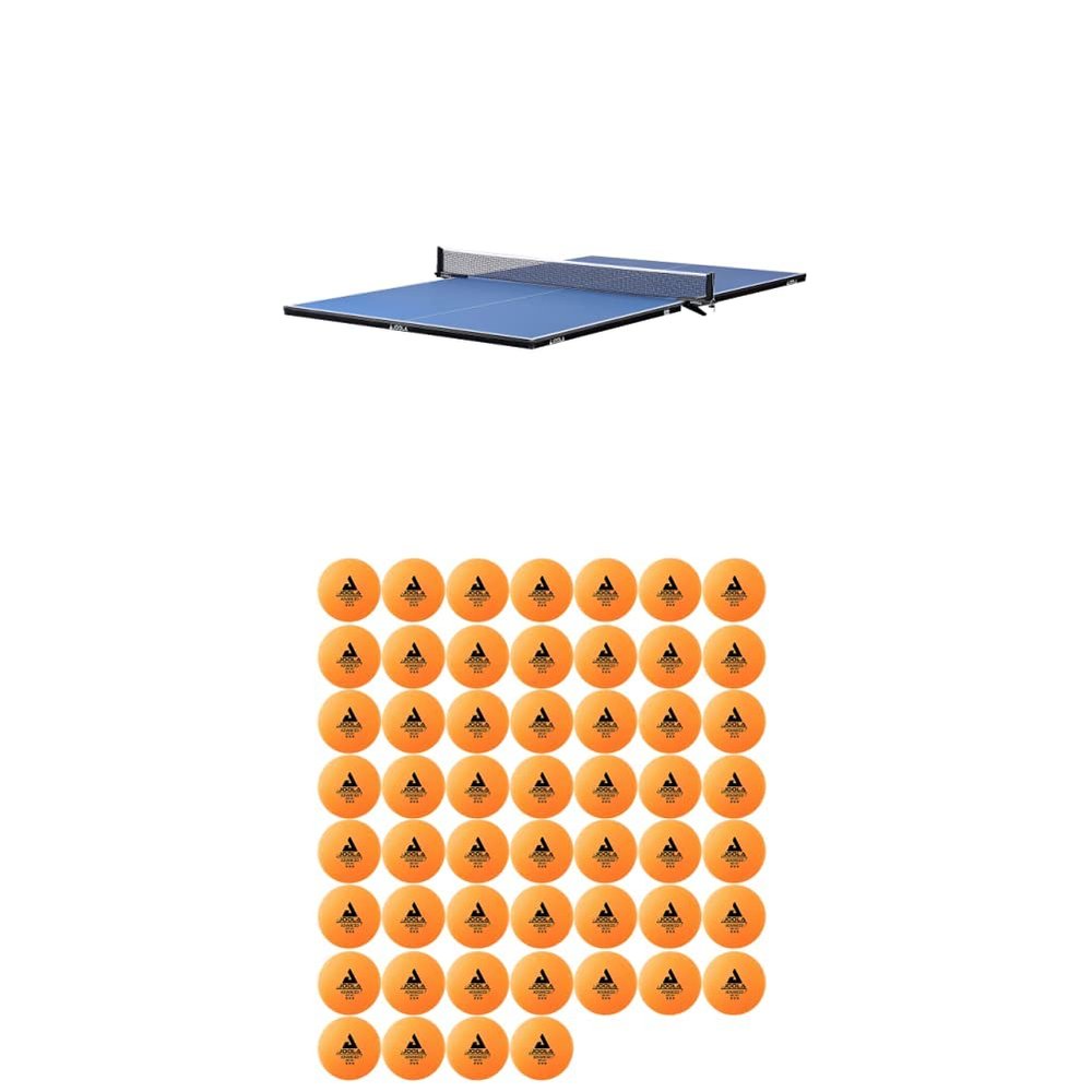 JOOLA Conversion Table Tennis Top + JOOLA Training 3 Star Table Tennis Balls