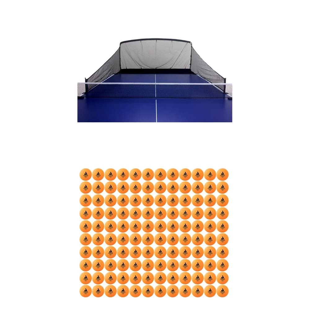JOOLA iPong Carbon Fiber Table Tennis Ball Catch Net Training 3 Star Table Tennis Balls