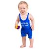 KO Sports Gear - Baby Wrestling Singlet (Future State Champ, Blue, 1 Year Old) view 1