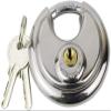 DULASP U Lock for Bicycle Stainless Steel Anti-Theft Padlock Large Round Discus Lock for Warehouse Door Bicycle Anti Theft Lock with Key Bike Lock view 1