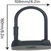 DULASP Locks Bicycle U Lock MTB Road Bike Wheel Lock Strong Safety Motorcycle Scooter Cycling Lock Bicycle Accessories Anti-Theft Protection view 4