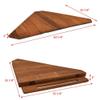 Aviara Boat Cockpit Table 554154A | Teak 63 1/4 x 32 1/4 Inch view 2