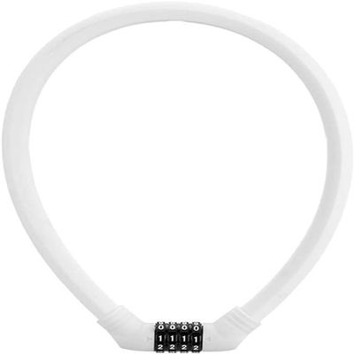 DULASP Lock for Bicycle U-Lock Silicone Cable Lock Anti-Theft Chain Door Lock Bike Lock