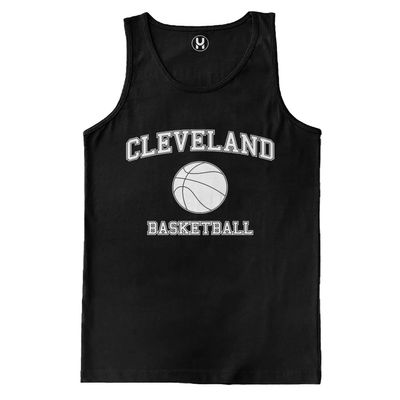 Haase Unlimited Cleveland - Sports State Basketball Men's Tank Top (Black, XXX-Large)